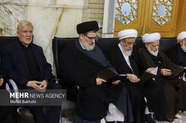 مراسم گرامیداشت رهبر شهید از سوی عتبه حسینیه در قم