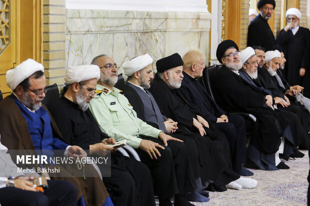 مراسم گرامیداشت رهبر شهید از سوی عتبه حسینیه در قم