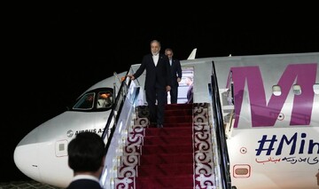 Araghchi arrives in Kyrgyzstan for SCO ministerial meeting