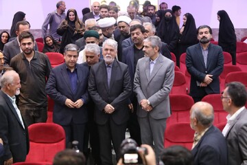 افتتاح مجتمع فرهنگی هنری عنبران نمین با حضور وزیرفرهنگ و ارشاد اسلامی