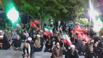 فریاد استکبارستیزی در بیجار طنین‌انداز شد