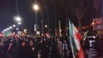 تدواوم حضور و ایستادگی  مردم ماسال در میدان