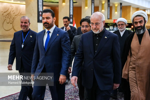 دیدار نخست وزیر عراق با محمدباقر قالیباف