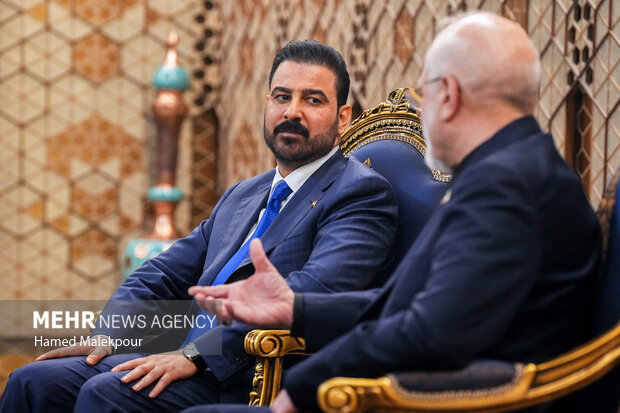 دیدار نخست وزیر عراق با محمدباقر قالیباف