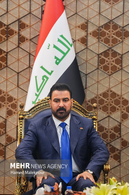 دیدار نخست وزیر عراق با محمدباقر قالیباف