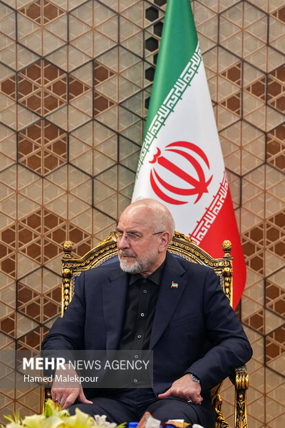 دیدار نخست وزیر عراق با محمدباقر قالیباف