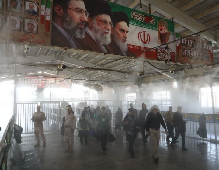 ثبت ۱۴۰ هزار تردد در مرز مهران در شبانه‌روز گذشته