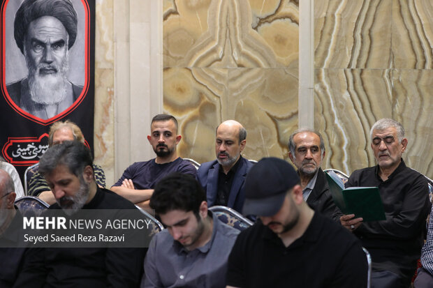 مراسم اولین سالگرد درگذشت احمد توکلی