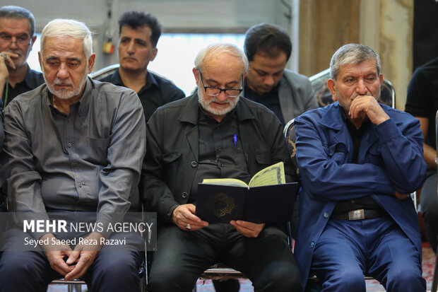 مراسم اولین سالگرد درگذشت احمد توکلی