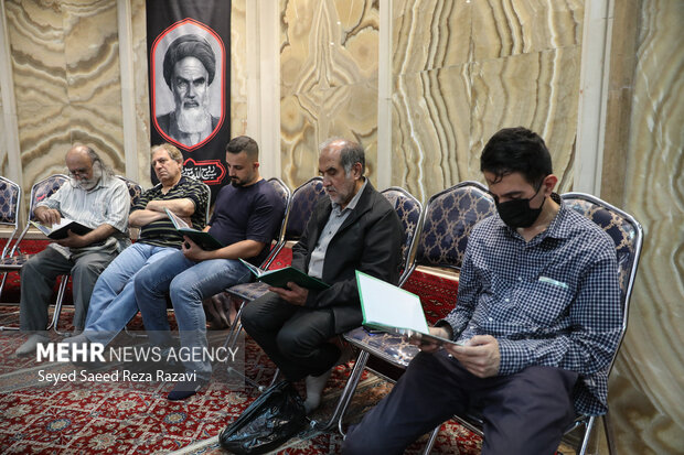 مراسم اولین سالگرد درگذشت احمد توکلی