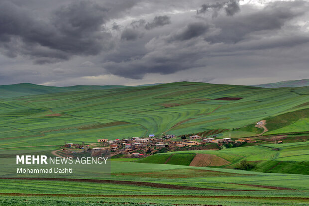 روستای بابی کندی شهرستان گرمی
