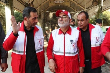 استقرار ۲۷ تیم عملیاتی هلال‌احمر در مرز خسروی