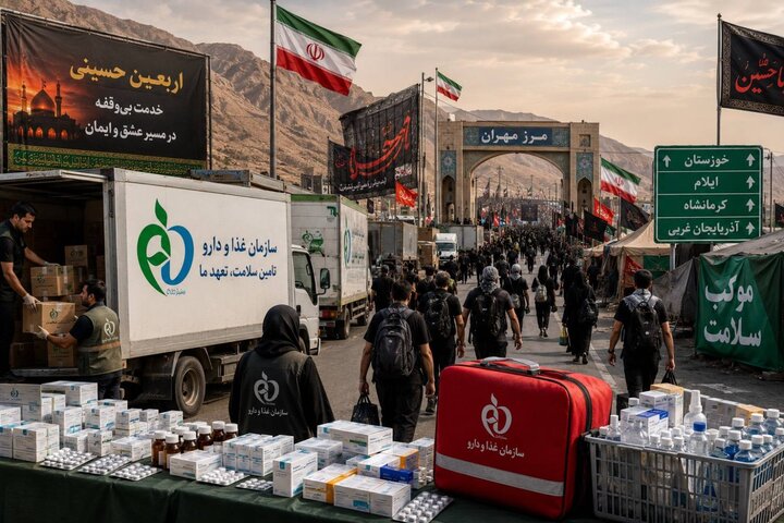 تامین پایدار دارو و تجهیزات پزشکی در مرز مهران و شلمچه تامین پایدار دارو و تجهیزات پزشکی در مرز مهران و شلمچه