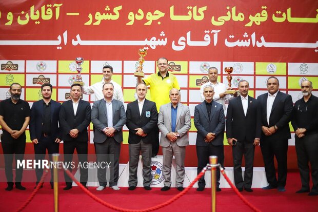 برترینهای مسابقات قهرمانی کاتا جودوی آقایان کشور معرفی شدند