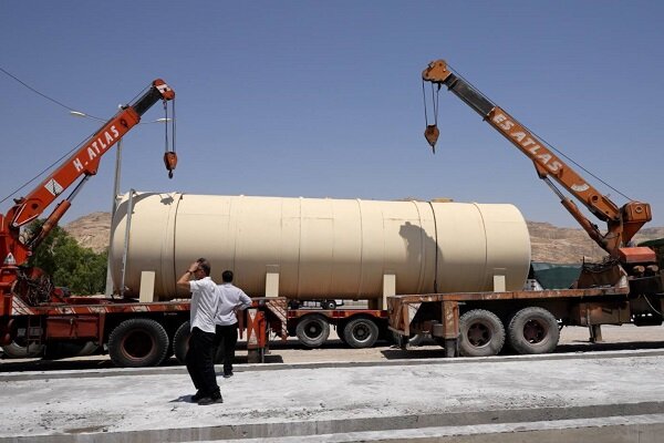 تأمین آب پایدار زائران اربعین در سهراهی جندالله تأمین آب پایدار زائران اربعین در سهراهی جندالله