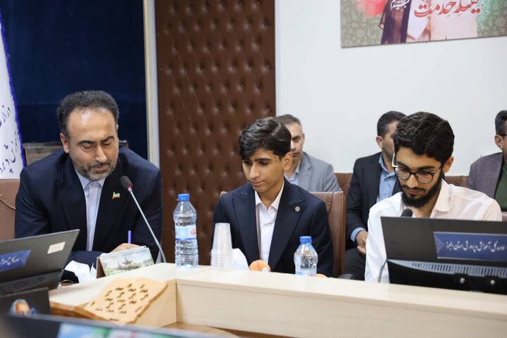 تجلیل استاندار البرز از مدال‌آوران طلایی البرزی در المپیادهای جهانی
