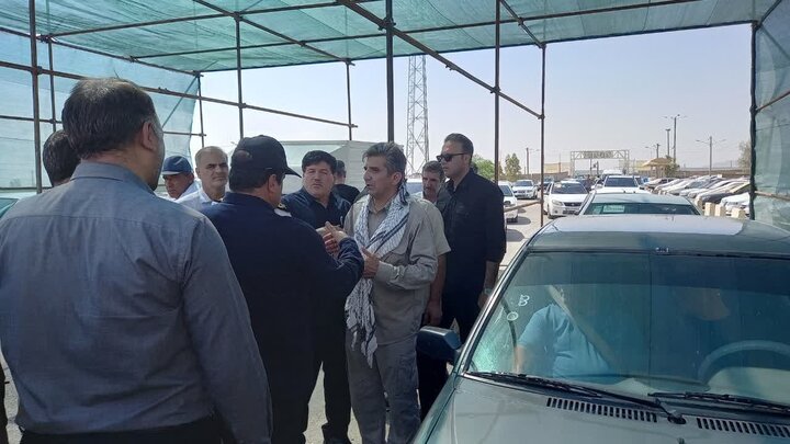 حدود ۳۰ درصد ظرفیت پارکینگ اربعین مهران تکمیل شد