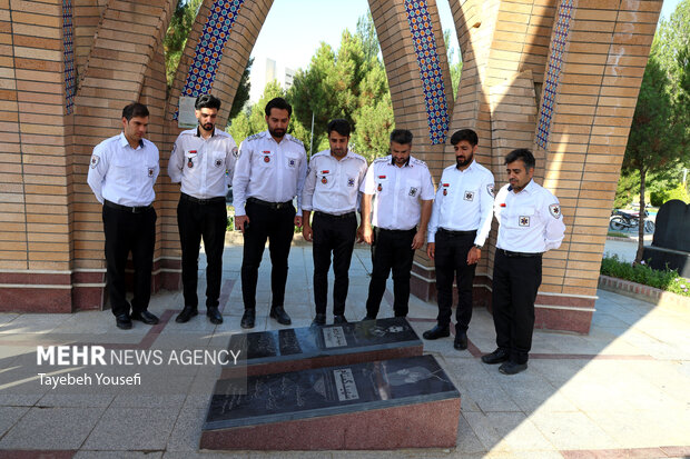 اعزام کاروان بهداشت و درمان اربعین حسینی استان همدان به مرز خسروی
