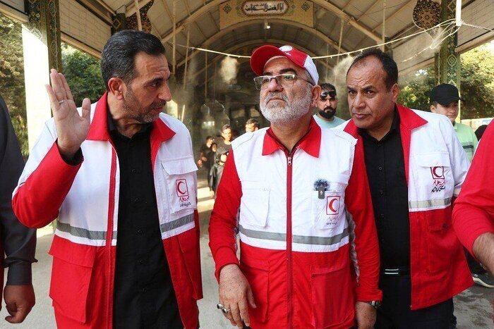 استقرار ۲۷ تیم عملیاتی هلال‌احمر در مرز خسروی