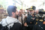 بازدید سردار رادان از مرز خسروی؛ بررسی روند تردد زائران اربعین