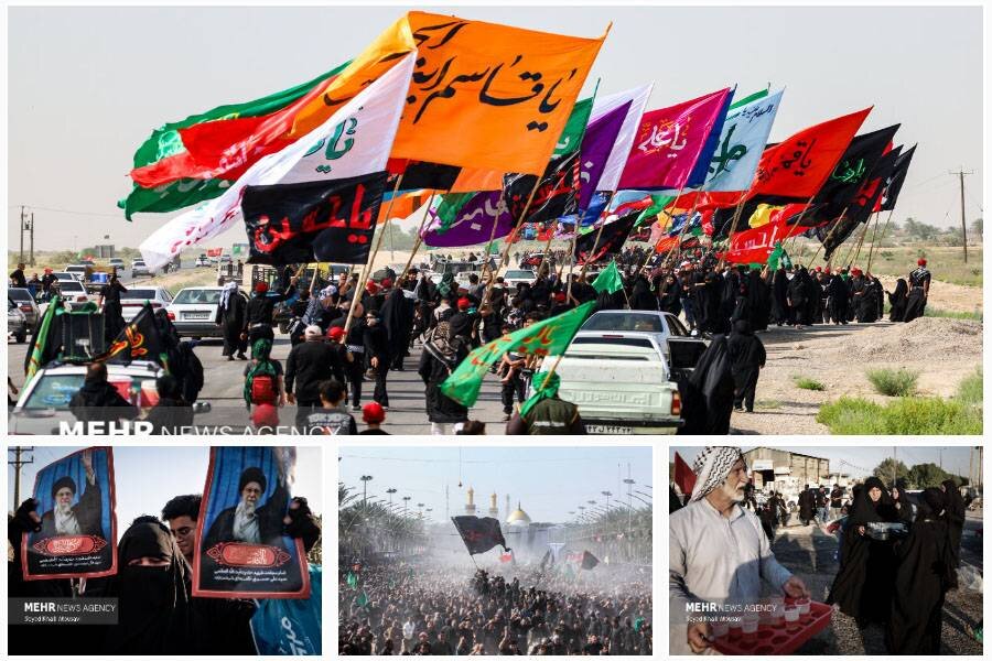 ایران جان فدا در مسیر اباعبدالله با زمزمه «مثلی لا یبایع مثل یزید»