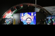 تشییع پیکر شهید حامد دایی زاده همزمان با تجمع شبانه مردم ارومیه
