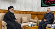 دیدار معتمدیان با تولیت آستان مقدس حضرت ابوالفضل العباس(ع)