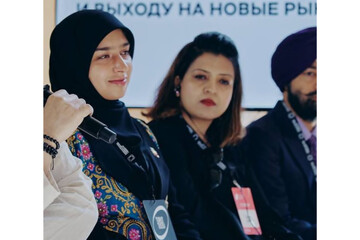 نمایش پوشش ایرانی اسلامی در قلب مسکو