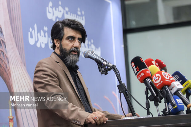 نشست خبری سخنگوی شهرداری تهران