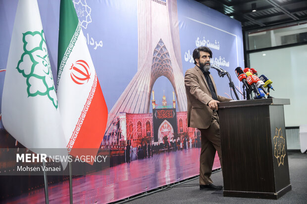 نشست خبری سخنگوی شهرداری تهران