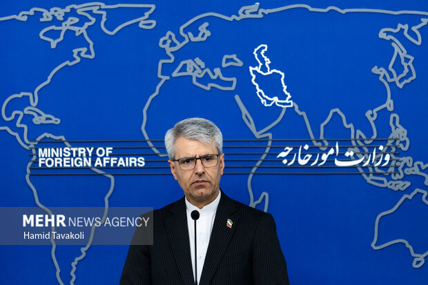 نشست خبری سخنگوی وزارت امور خارجه - ۵ مرداد ۱۴۰۵