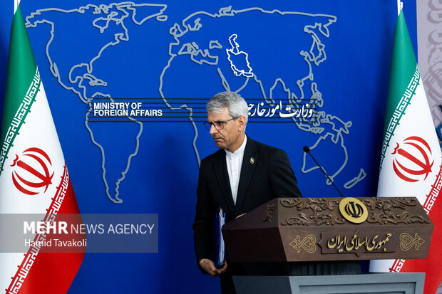 نشست خبری سخنگوی وزارت امور خارجه - ۵ مرداد ۱۴۰۵