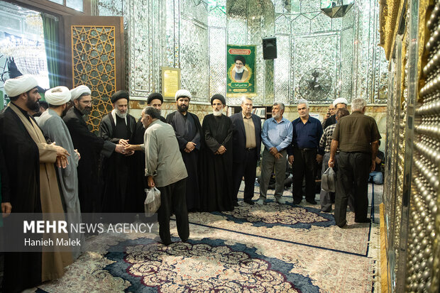 گرامیداشت پانزدهمین روز تدفین پیکر مطهر امام شهید در گرگان