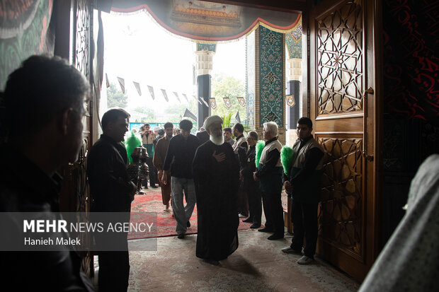 گرامیداشت پانزدهمین روز تدفین پیکر مطهر امام شهید در گرگان