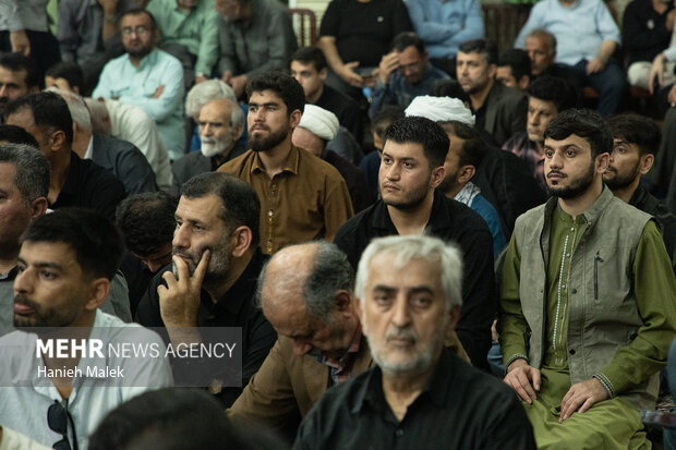 گرامیداشت پانزدهمین روز تدفین پیکر مطهر امام شهید در گرگان