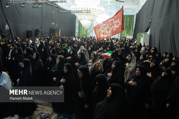 گرامیداشت پانزدهمین روز تدفین پیکر مطهر امام شهید در گرگان