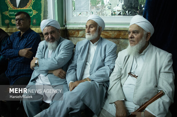 گرامیداشت پانزدهمین روز تدفین پیکر مطهر امام شهید در گرگان