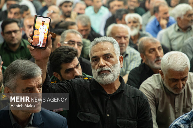 گرامیداشت پانزدهمین روز تدفین پیکر مطهر امام شهید در گرگان