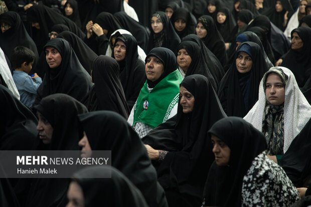 گرامیداشت پانزدهمین روز تدفین پیکر مطهر امام شهید در گرگان