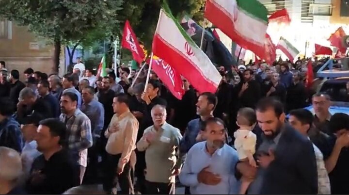 اجتماع صد و چهل و نهم مردم شهرکرد در خیابان