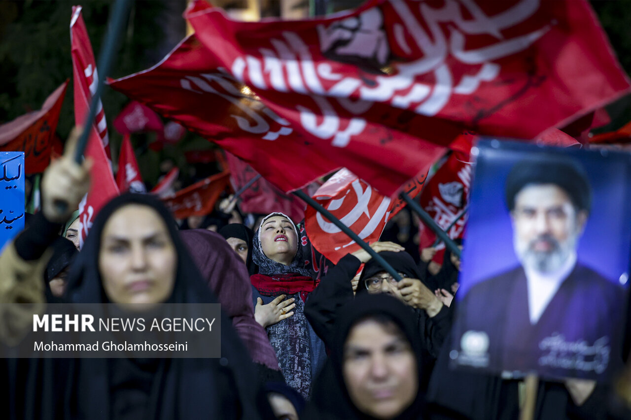 یکصد و چهل و هشتمین شب تجمع مردم بوشهر