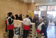 استقرار ۳۲ مرکز درمانی هلال‌احمر در نجف