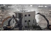 VIDEO: Israel forces demolishing Palestinian home in Maniya