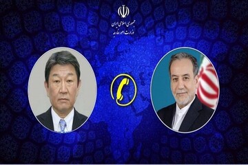 وزیرا خارجية ايران واليابان يناقشان احدث الاوضاع في مننطقة