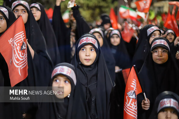 مراسم روز ایثار و مقاومت استان مرکزی
