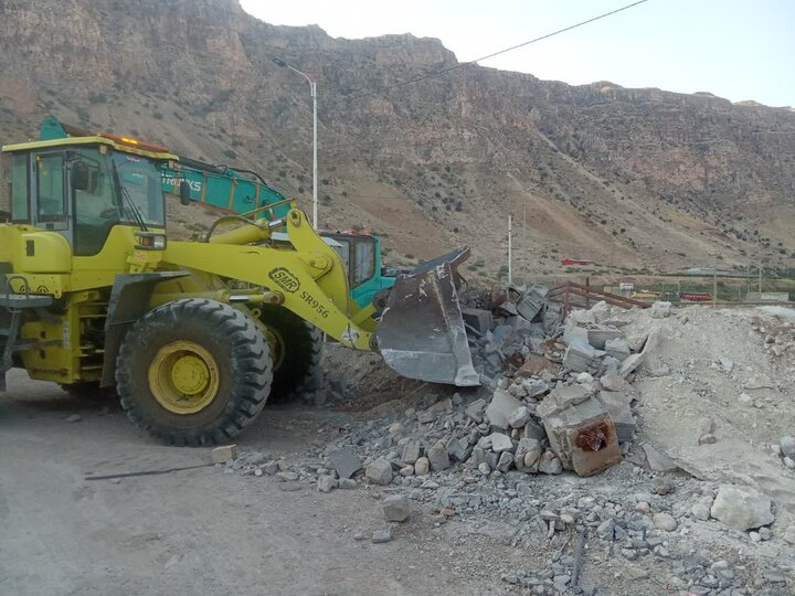 شناسایی تغییر کاربری ۱۰ هزار مترمربع اراضی کشاورزی در پلدختر