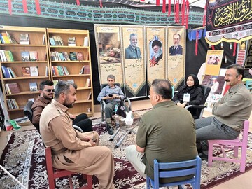 «کتاب؛ همسفر مسیر نور»؛ روایت حضور فرهنگ در گذرگاه اربعین باشماق