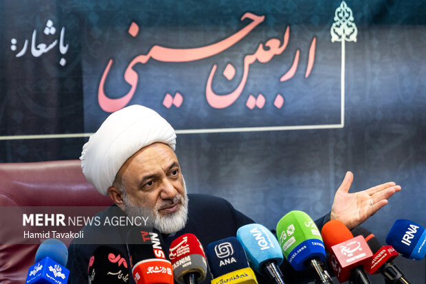 نشست خبری پیاده‌روی جاماندگان اربعین