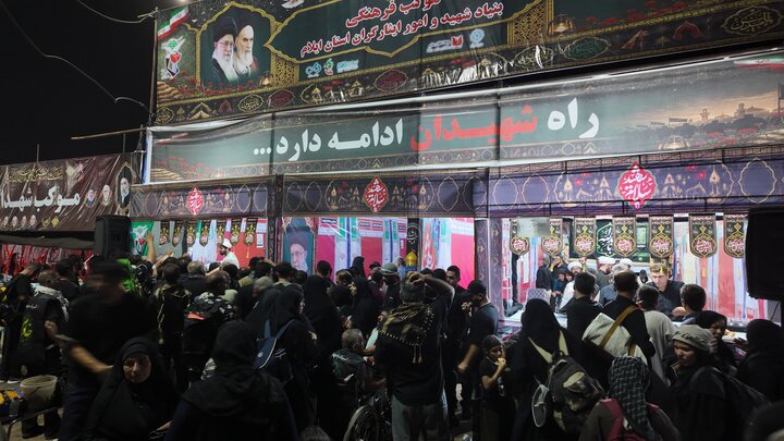 فعالیت های فرهنگی موکب«سلام شهید» در مرز مهران