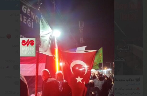 Türk ikram çadırlarında Erbain ziyaretçilerine hizmet sürüyor